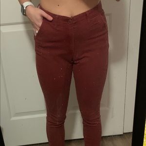 High Waisted Chinos